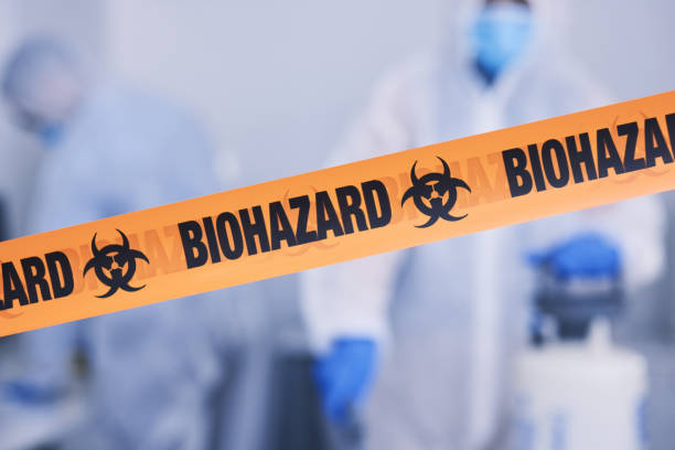 Professional Blood Cleanup technician working in Lodi, CA
